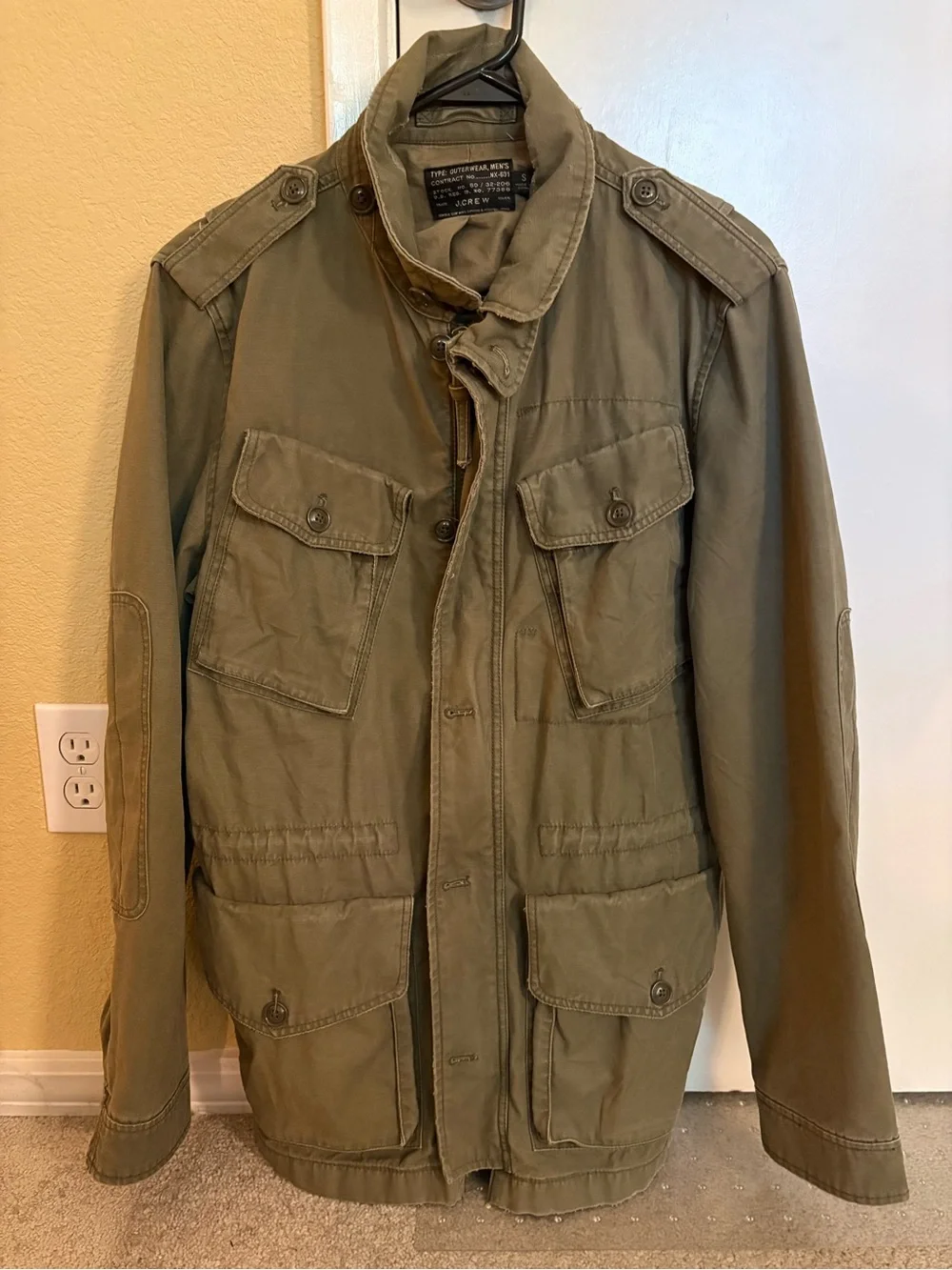 J. Crew Tan Military Field Jacket